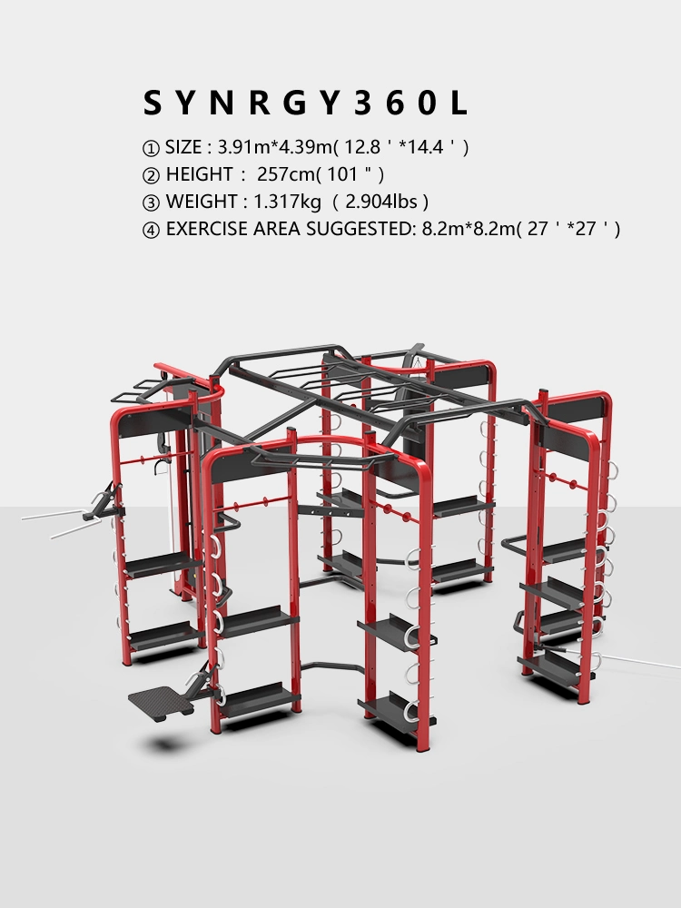 Wholesale Life Fitness Synergy 360 Rack Bodying Building Rig Products Gym Fitness Machine Crossfit Equipment for Bodying Building