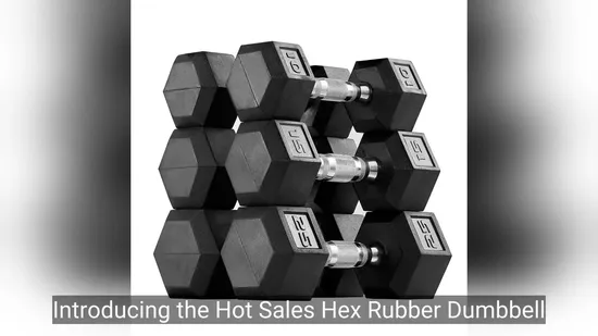 Secure Lifting Durable and Safe Premium Hex Rubber Dumbbells for Every Workout Ultimate Stability with Anti