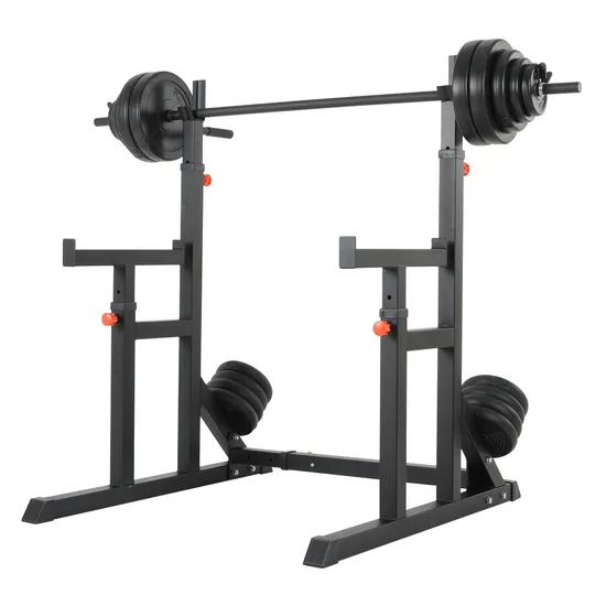 Power Rack, Rack Cage for Weight Training, Adjustable Squat Stand Rack for Home Gym Equipment