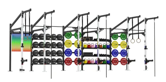 Crossfit Rig Wholesale Steel Cross Training Rack Custom Gym Fitness Equipment