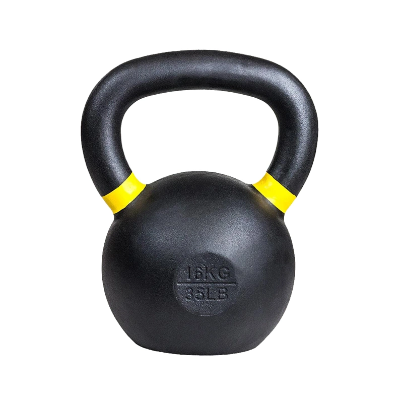 Gym Fitness Equipment Competition Weight Training Cast Iron Powder Coated Kettlebell