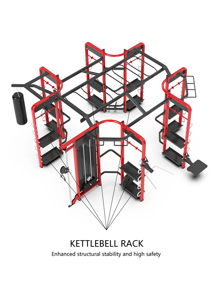 Wholesale Life Fitness Synergy 360 Rack Bodying Building Rig Products Gym Fitness Machine Crossfit Equipment for Bodying Building
