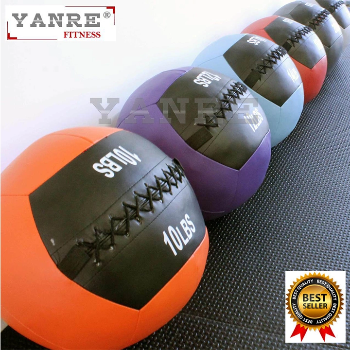 Fitness Equipment Exercise Weight Soft Medicine Slam PU Wall Ball