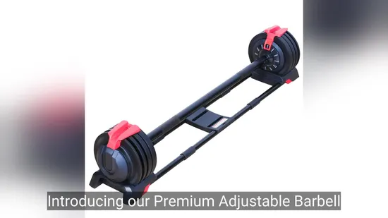 Versatile Barbell Set for Strength Training and Muscle Building 