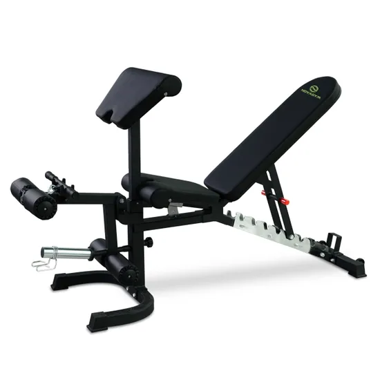 Versatile Gap Adjustable Bench for Strength Training Workouts for Home Gyms Weight Bed 