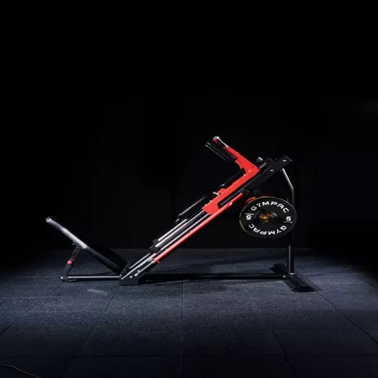 Gym Home Fitness Strength Power Sports Equipment Leg Press Hack Squat Machine for Body Training 