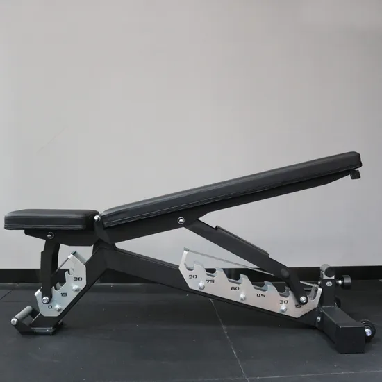 Fitness Fitness & Body Building Gym Bench Adjustable Weight Bench with Leg Extension 