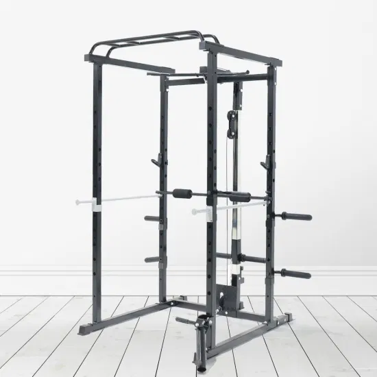 Squat Rack with Optional Lat Pull