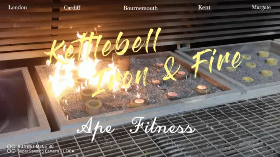 Ape Fitness Classic Cast Iron Kettlebell Powder Coated