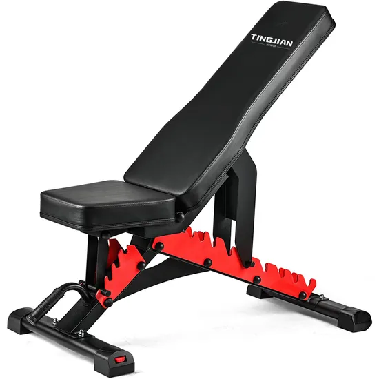 Multifunctional Adjustable Gym Bench Exercise Equipment Workout Fitness Incline Press Black OEM New Product Bodybuilding 