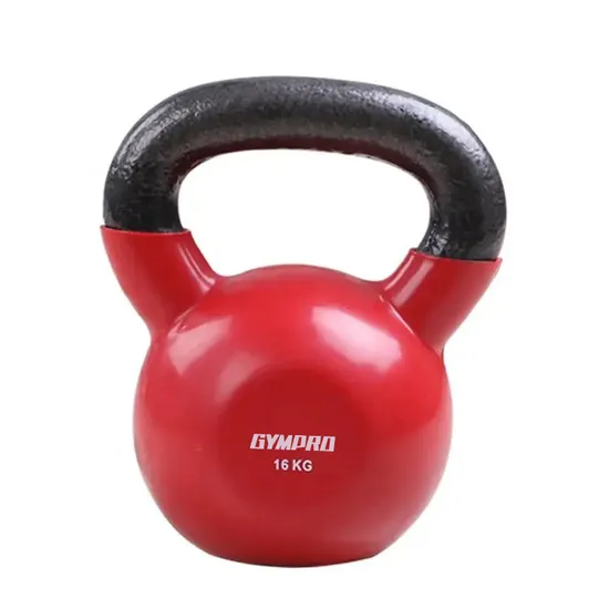 Gympro Gym Equipment Strength Training Weight Lifting Vinyl Covered Kettlebell 