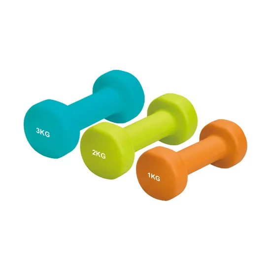 Neoprene Dumbbell Hand Weight Non Slip Hexagonal Shape Dumbbell Fitness Dumbbell 