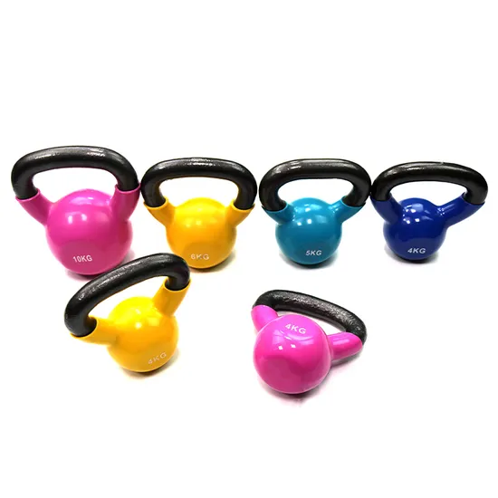 Hot Sells PVC Coated Dipping Kettlebells 