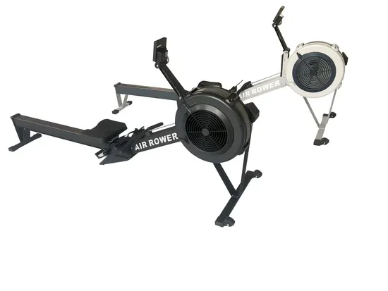 High Quality Commercial Fitness Equipment Rower Training Gym Use Air Rowing Machine New Arrival Air Rower L